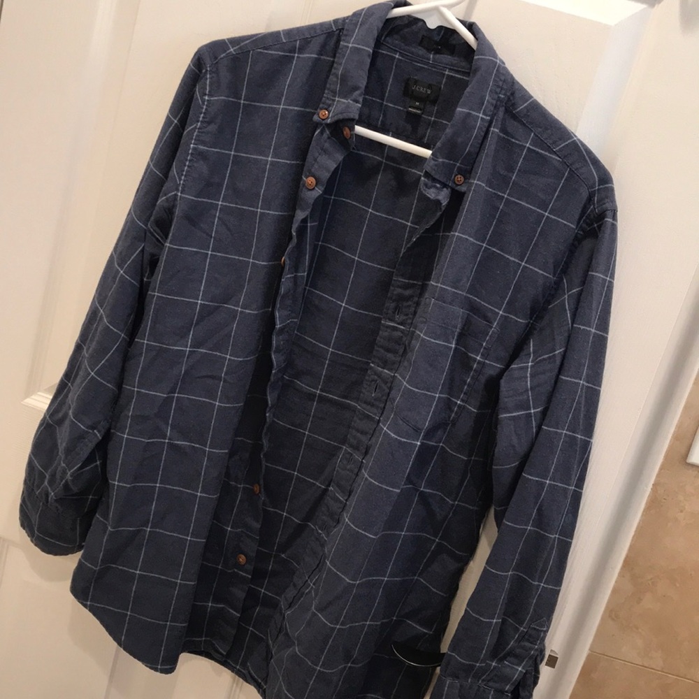 JCrew Grid Button Down Shirt